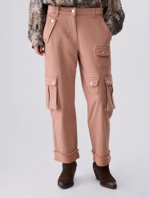 Liu Jo Worker Pants With Pockets Nude