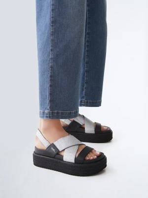 Liu Jo Woven Platform Sandals LIUJO
