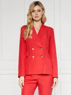 Liu Jo Żakiet | Slim Fit | z dodatkiem lnu
