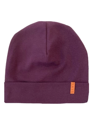 LiVi Czapka beanie "Purple" w kolorze fioletowym rozmiar: 46-48 cm