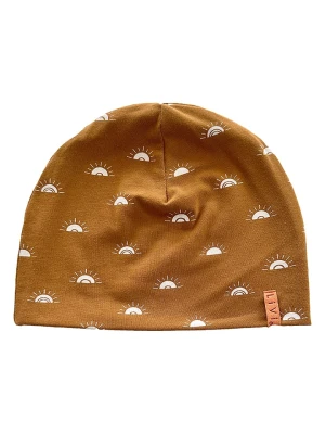 LiVi Czapka-beanie "Su camel" w kolorze jasnobrązowym rozmiar: 48-52 cm