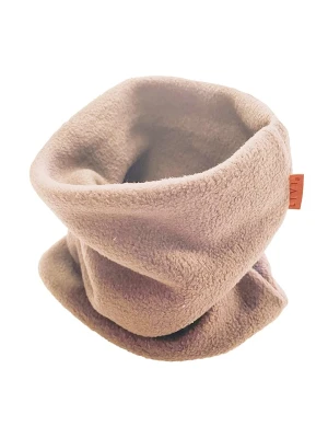 LiVi Polarowy szal-koło w kolorze beżowym - 50 x 24 cm rozmiar: onesize