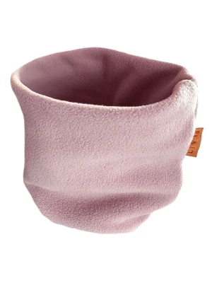 LiVi Polarowy szal-koło w kolorze jasnoróżowym - 50 x 24 cm rozmiar: onesize