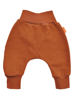LiVi Spodnie "Fleece rost" w kolorze pomarańczowym rozmiar: 86/92