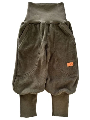 LiVi Spodnie polarowe "Khaki" w kolorze khaki rozmiar: 104/110