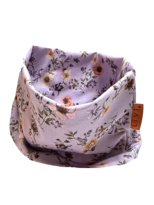 LiVi Szal-koło "Flower purple" w kolorze fioletowym - 50 x 24 cm rozmiar: onesize