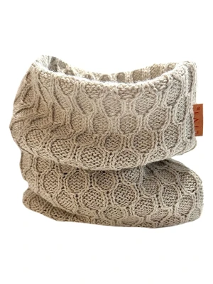 LiVi Szal-koło "Strick Jonas" w kolorze beżowym - 50 x 24 cm rozmiar: onesize