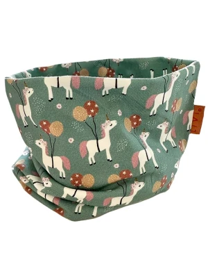 LiVi Szal-koło "Unicorn green" w kolorze zielonym - 50 x 24 cm rozmiar: onesize