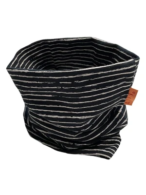 LiVi Szal-koło "Winterstripes black" w kolorze czarnym - 50 x 24 cm rozmiar: onesize
