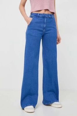 Liviana Conti jeansy damskie kolor niebieski F4SY48