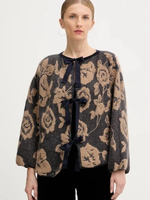 Liviana Conti kardigan z dodatkiem wełny