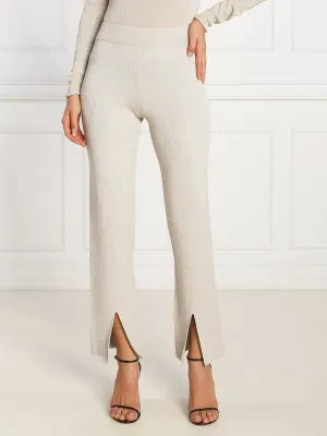 Liviana Conti Spodnie dzianinowe | Regular Fit