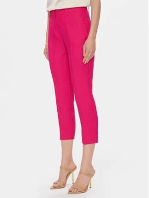 Liviana Conti Spodnie materiałowe L3SM43 Różowy Regular Fit