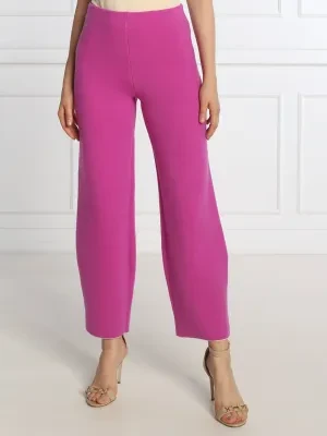 Liviana Conti Spodnie | Relaxed fit | z dodatkiem kaszmiru