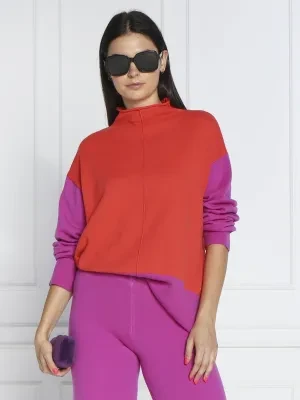 Liviana Conti Sweter | Relaxed fit | z dodatkiem kaszmiru