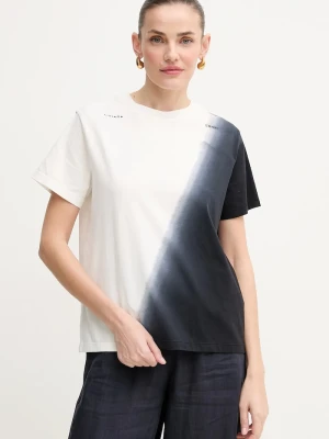 Liviana Conti t-shirt bawełniany biały