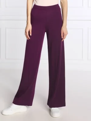 Liviana Conti Wełniane spodnie dresowe | Oversize fit