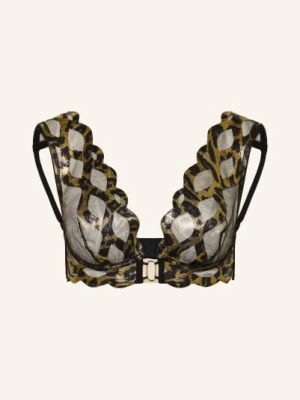 Livy Biustonosz Na Fiszbinach Kira Z Błyszczącą Nicią schwarz