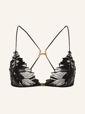 Livy Biustonosz Trójkątny Moonflower schwarz