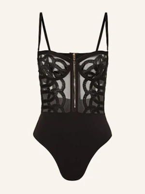 Livy Body Z Fiszbinami Kimbaku schwarz