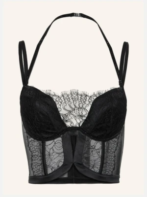 Livy Gorset Burning Desire Z Kamieniami Jubilerskimi schwarz