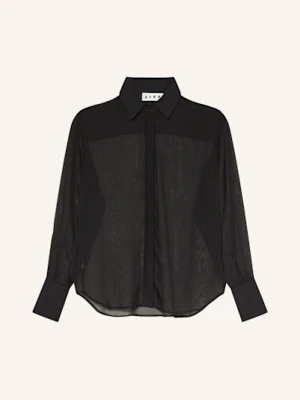 Livy Koszula Rockfeller Z Jedwabiu schwarz