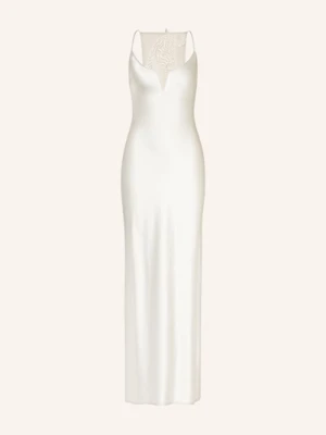 Livy Negliż Caspian Z Satyny weiss