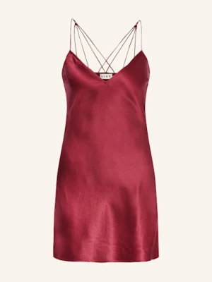 Livy Negliż Cosmic Z Jedwabiu rot