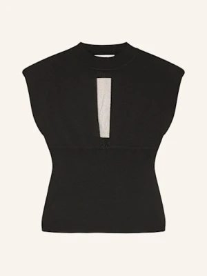 Livy Top Rekreacyjny Muller Z Wycięciem schwarz