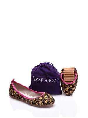 Lizza Shoes Baleriny ze wzorem + torebka rozmiar: 40