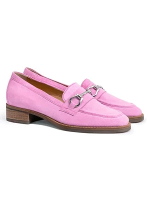 LLOYD Skórzane mokasyny w kolorze jasnoróżowym rozmiar: 41