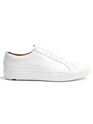 LLOYD Skórzane sneakersy "Abel" w kolorze białym rozmiar: 42,5