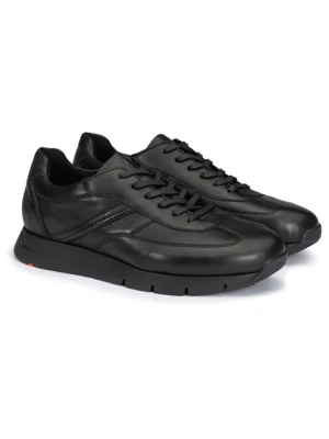 LLOYD Skórzane sneakersy "Allary" w kolorze czarnym rozmiar: 44