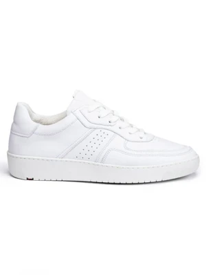 LLOYD Skórzane sneakersy "Arel" w kolorze białym rozmiar: 44