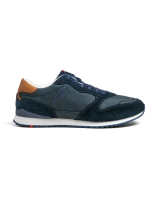 LLOYD Skórzane sneakersy "Edmond" w kolorze granatowym rozmiar: 42,5