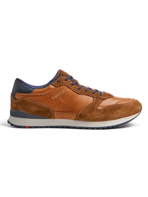 LLOYD Skórzane sneakersy "Edmond" w kolorze jasnobrązowym rozmiar: 42,5