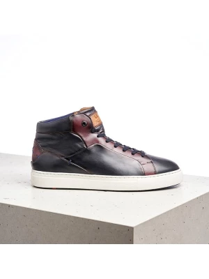 LLOYD Skórzane sneakersy w kolorze granatowo-brązowym rozmiar: 45