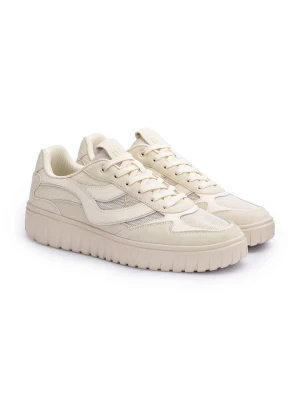 LLOYD Skórzane sneakersy w kolorze kremowym rozmiar: 42