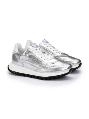 LLOYD Skórzane sneakersy w kolorze srebrno-białym rozmiar: 39