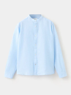 Zdjęcie produktu Lniana koszula błękitny - Dzieci - - MANGO KIDS