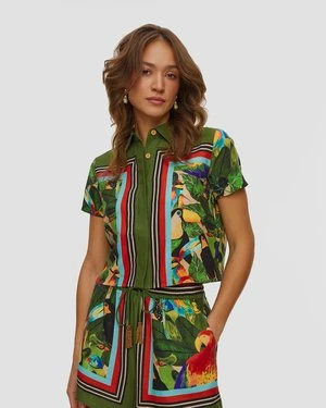 Lniana Koszula Damska Farm Rio