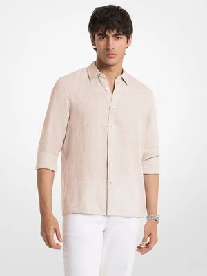 Lniana koszula o klasycznym kroju Michael Kors Mens
