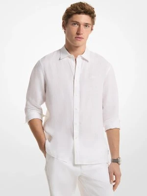 Lniana koszula o klasycznym kroju Michael Kors Mens