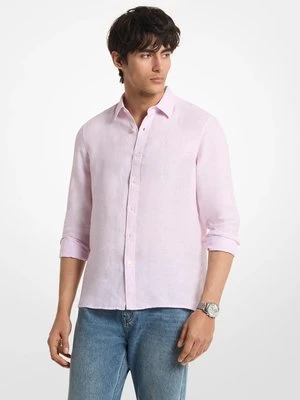 Lniana koszula o klasycznym kroju Michael Kors Mens