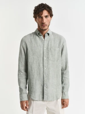 Lniana koszula o regularnym kroju GANT