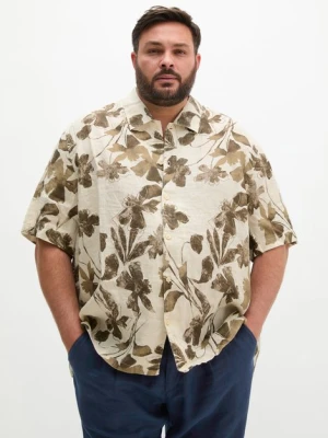 Lniana koszula z krótkim rękawem Marc O'Polo