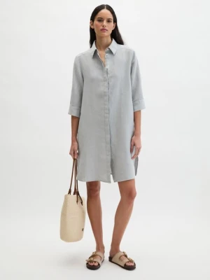 Lniana luźna sukienka Marc O'Polo