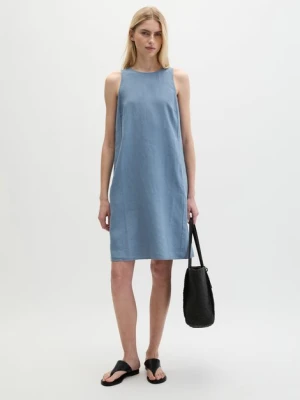 Lniana sukienka o zmiennym kroju Marc O'Polo