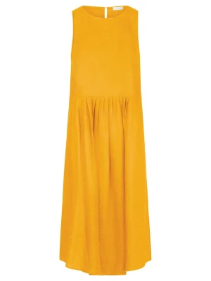 mint & mia Lniana sukienka w kolorze żółtym rozmiar: 36