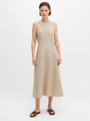 Lniana sukienka w kształcie Marc O'Polo